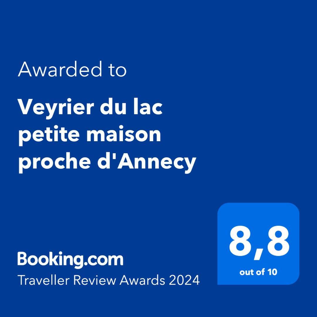 Veyrier Du Lac Petite Maison Proche D'Annecy Екстериор снимка